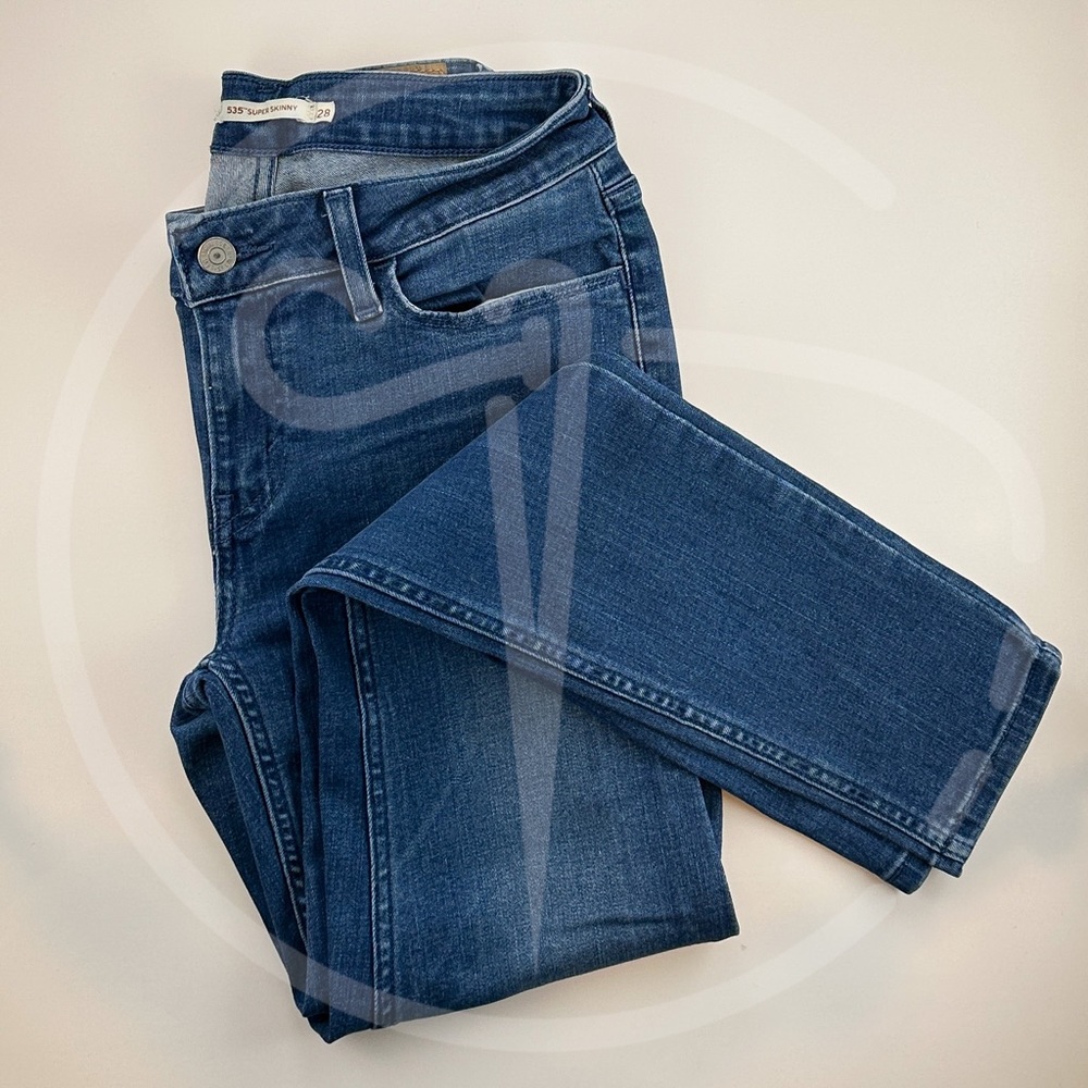 535 Levis Super Skinny Stretch Sz. 28